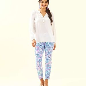 Lilly Pulitzer Elsa Silk Tunic top 🌸